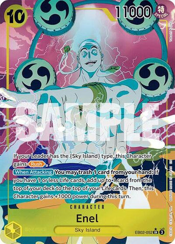 Enel - (EB02-052) - Extra Booster: Anime 25th Collection - (Super Rare)
