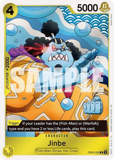 Jinbe - (EB02-055) - Extra Booster: Anime 25th Collection - (Rare)