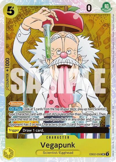 Vegapunk - (EB02-056) - Extra Booster: Anime 25th Collection - (Super Rare)