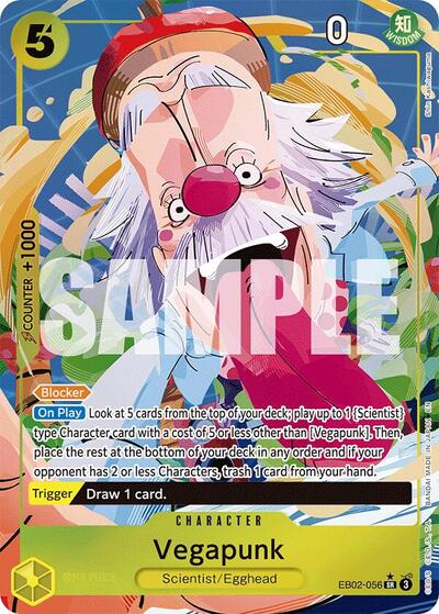 Vegapunk - (EB02-056) - Extra Booster: Anime 25th Collection - (Super Rare)