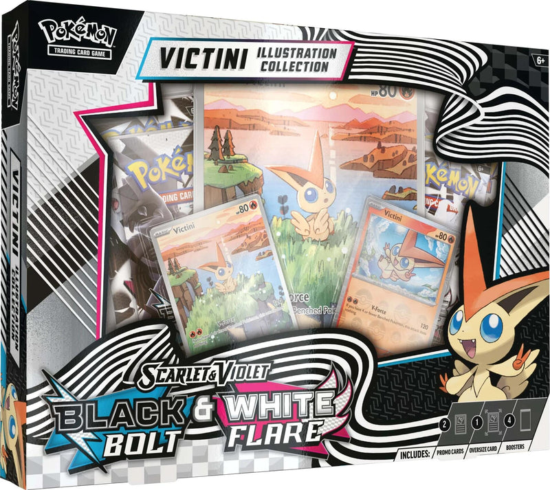 Scarlet & Violet: Black Bolt & White Flare - Unova Victini Illustration Collection