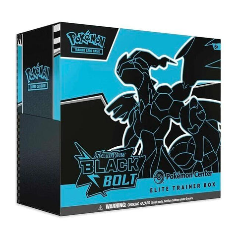 Scarlet & Violet: Black Bolt - Elite Trainer Box (Pokemon Center Exclusive) - IMPERFECT BOX