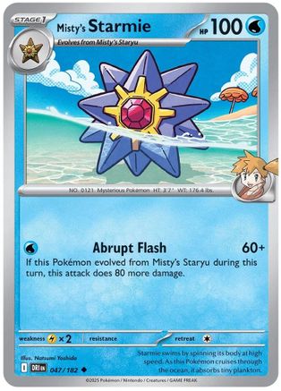 Misty's Starmie 47 - SV10 Destined Rivals
