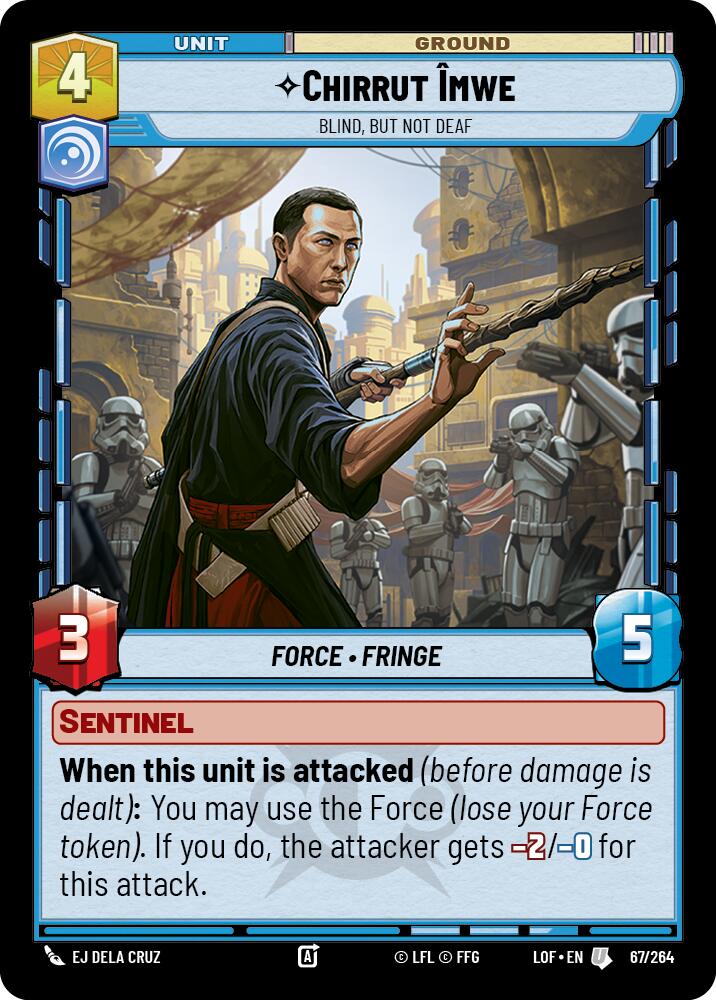 Chirrut Imwe - Blind, but not Deaf (67/264) (67/264) [Legends of the Force]