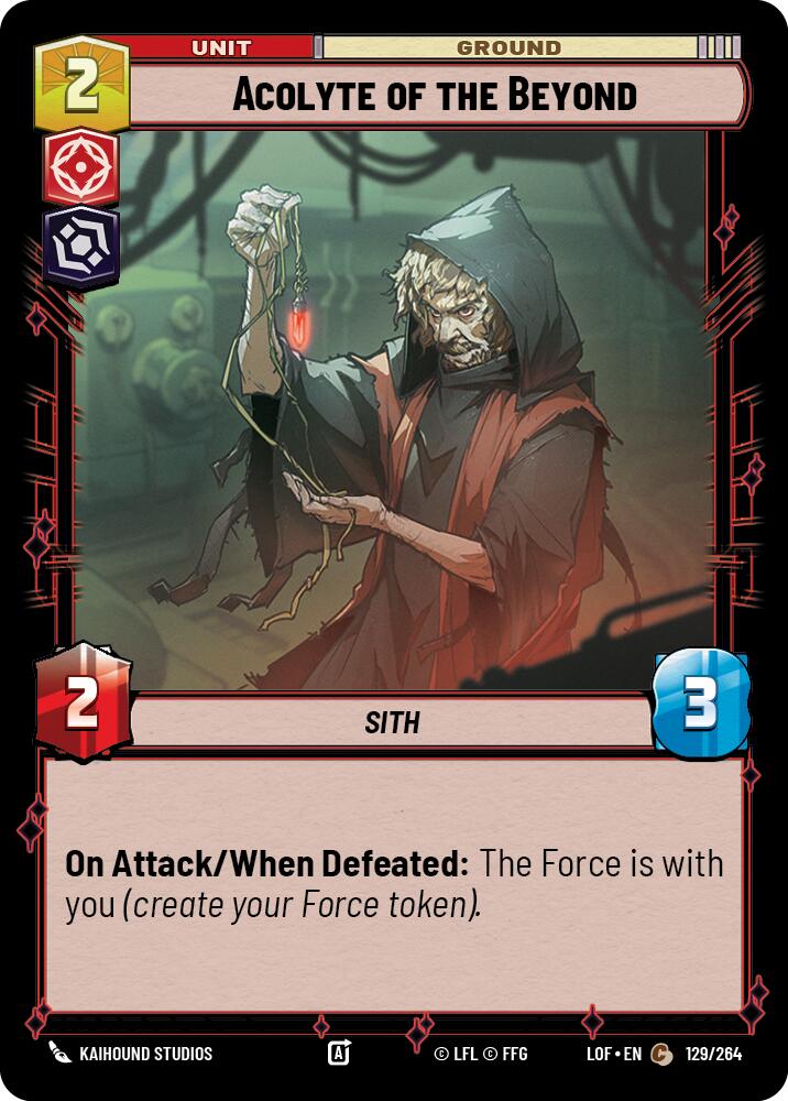 Acolyte of the Beyond (129/264) (129/264) [Legends of the Force]