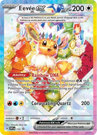 Eevee ex - (174) - SV: Scarlet & Violet Promo Cards - (Promo)