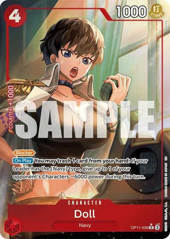 Doll - (OP11-008) - A Fist of Divine Speed - (Rare)