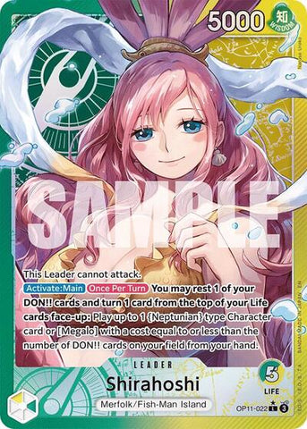 Shirahoshi - (OP11-022) - A Fist of Divine Speed - (Leader)