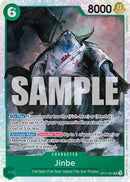Jinbe - (OP11-031) - A Fist of Divine Speed - (Super Rare)
