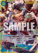 Monkey.D.Luffy - (OP11-118) - A Fist of Divine Speed - (Secret Rare)