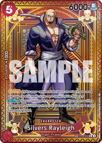 Silvers Rayleigh - (OP09-005) - A Fist of Divine Speed - (Rare)