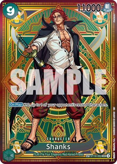 Shanks - (ST16-004) - A Fist of Divine Speed - (Super Rare)