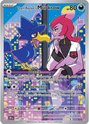 Team Rocket's Murkrow - (200/182) - SV10: Destined Rivals - (Illustration Rare)