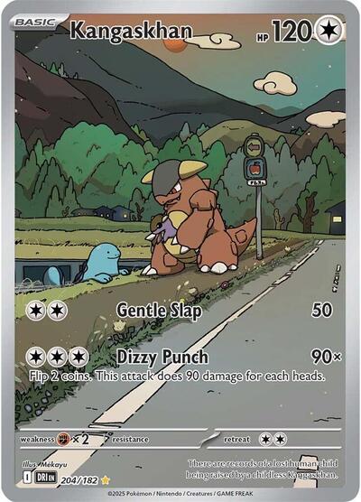 Kangaskhan - (204/182) - SV10: Destined Rivals - (Illustration Rare)