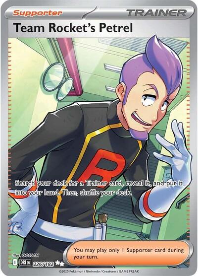 Team Rocket's Petrel - (226/182) - SV10: Destined Rivals - (Ultra Rare)