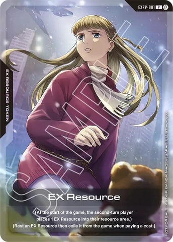 Image for EX Resource (EXRP-001) (Mobile Suit Gundam Wing) (EXRP-001) - Gundam Card Game