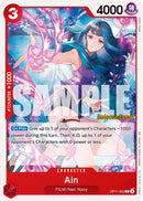 Ain - (OP11-002) - A Fist of Divine Speed Release Event Cards - (Common)