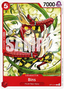 Bins - (OP11-011) - A Fist of Divine Speed Release Event Cards - (Common)