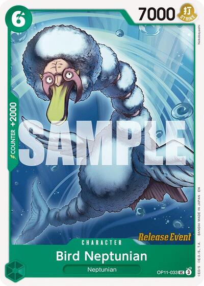 Bird Neptunian - (OP11-033) - A Fist of Divine Speed Release Event Cards - (Uncommon)