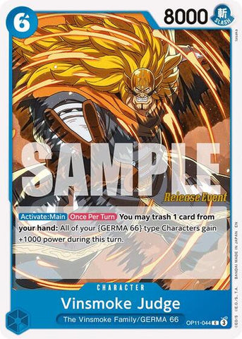 Vinsmoke - (OP11-044) - A Fist of Divine Speed Release Event Cards - (Common)