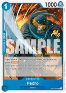 Pedro - (OP11-057) - A Fist of Divine Speed Release Event Cards - (Common)