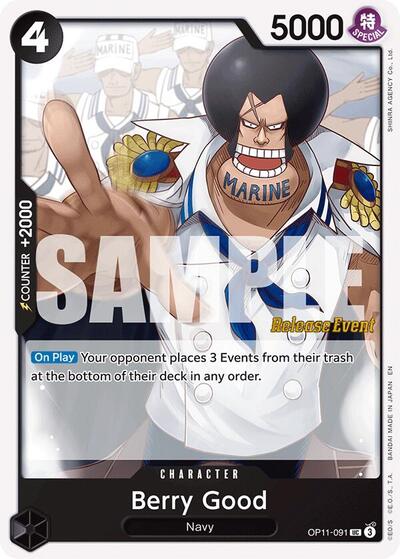 Berry Good - (OP11-091) - A Fist of Divine Speed Release Event Cards - (Uncommon)