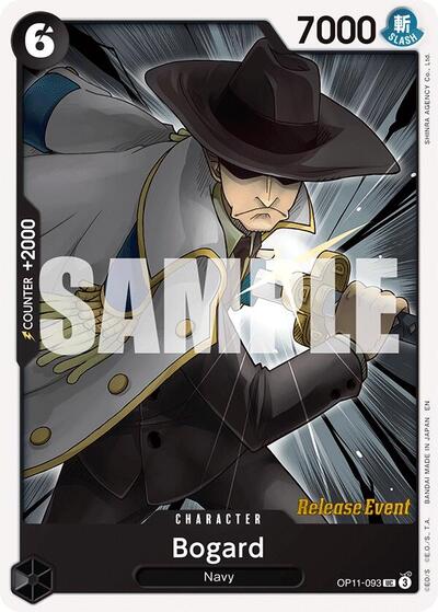 Bogard - (OP11-093) - A Fist of Divine Speed Release Event Cards - (Uncommon)