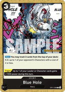 Blue Hole - (OP11-098) - A Fist of Divine Speed Release Event Cards - (Common)