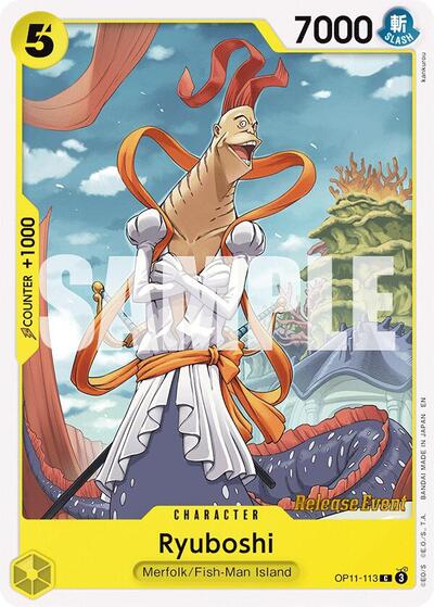 Ryuboshi - (OP11-113) - A Fist of Divine Speed Release Event Cards - (Common)