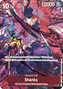 Shanks (English Version 2nd Anniversary Set) - (OP09-004) - One Piece Promotion Cards - (Super Rare)