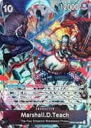 Marshall.D.Teach (English Version 2nd Anniversary Set) - (OP09-093) - One Piece Promotion Cards - (Super Rare)