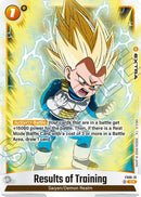 Results of Training (Bonus Pack Alternate Art) [Starter Deck: Vegeta (Mini) Super Saiyan 3]