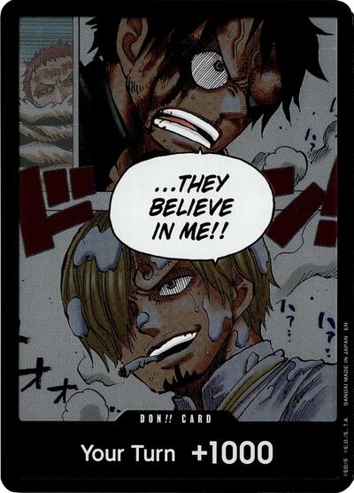 DON!! Card - () - A Fist of Divine Speed - (DON!!)