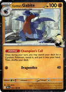 Cynthia's Gabite (Cosmos Holo) - (103/182) - Miscellaneous Cards & Products - (Common)
