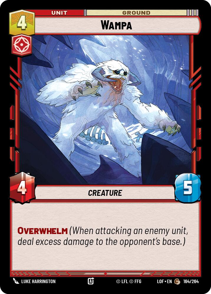 Wampa (164/264) (164/264) [Legends of the Force]