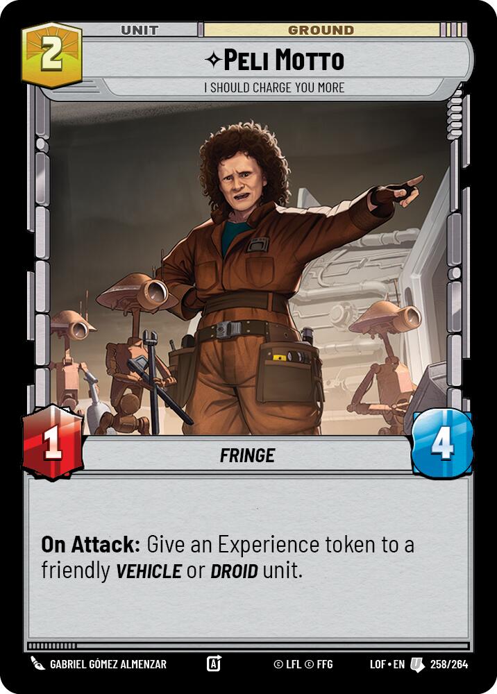 Peli Motto - I Should Charge You More (258/264) (258/264) [Legends of the Force]