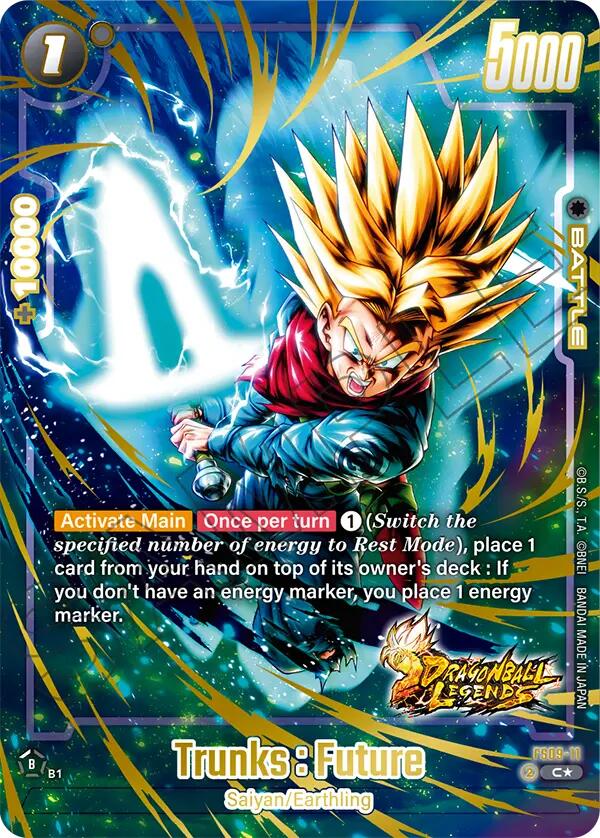 Trunks : Future (Bonus Pack Alternate Art) [Starter Deck: Shallot]