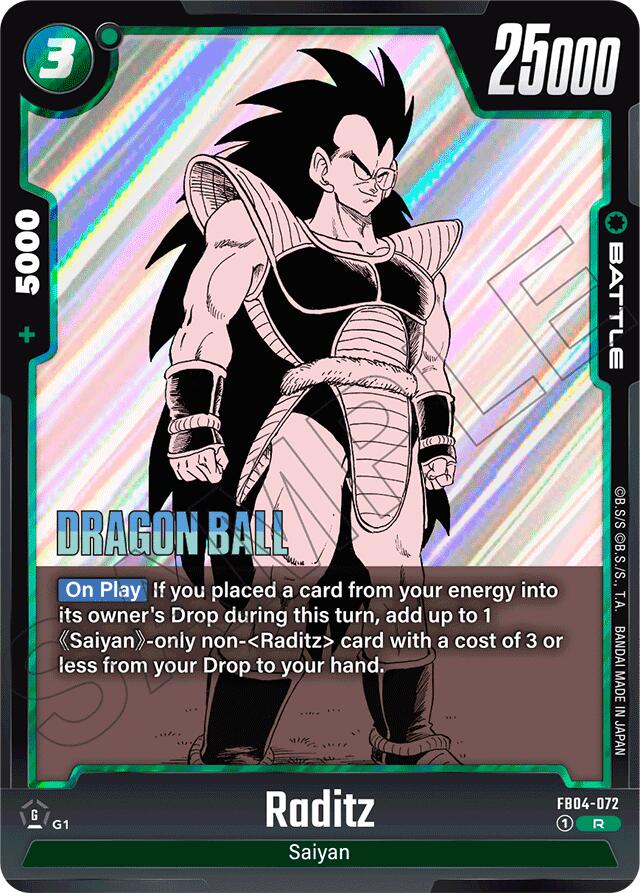 Raditz (FB04-072) [Manga Booster 01]