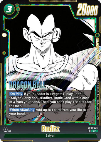 Vegeta (SB01-026) [Manga Booster 01]