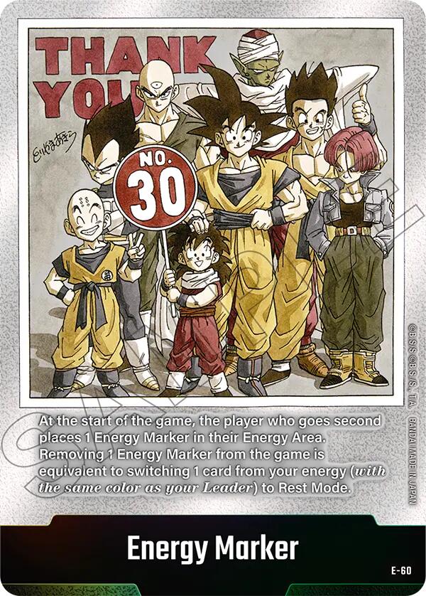 Energy Marker (E-60) [Fusion World Energy Markers]