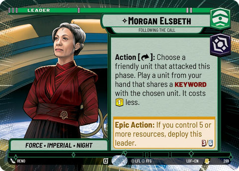 Morgan Elsbeth - Following the Call (269) (Hyperspace) (269) [Legends of the Force]