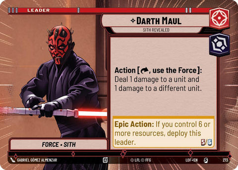 Darth Maul - Sith Revealed (273) (Hyperspace) (273) [Legends of the Force]