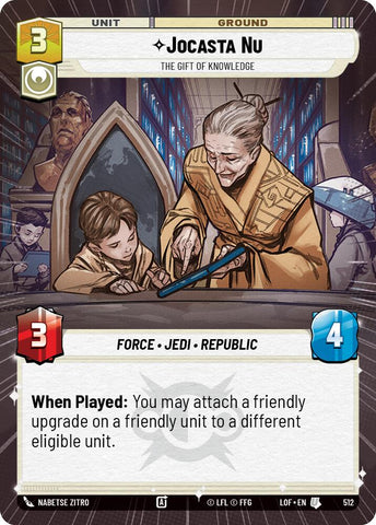 Jocasta Nu - The Gift of Knowledge (512) (Hyperspace) (512) [Legends of the Force]