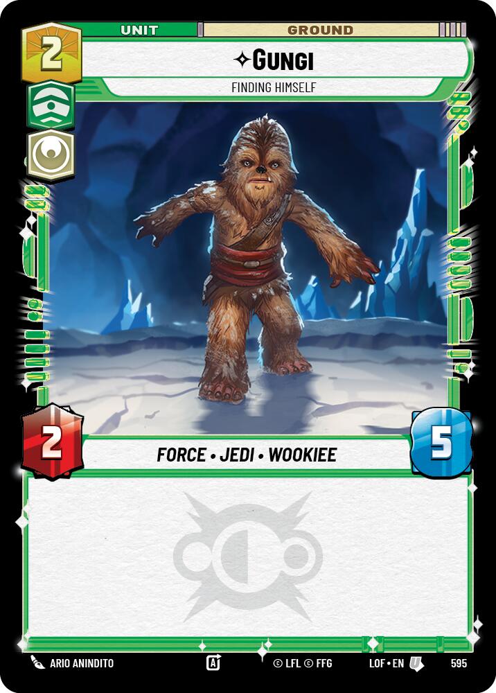 Gungi - Finding Himself (595) (Foil) (595) [Legends of the Force]
