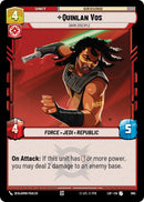 Quinlan Vos - Dark Disciple (665) (Foil) (665) [Legends of the Force]