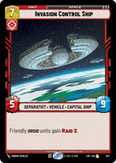 Invasion Control Ship (671) (Foil) (671) [Legends of the Force]