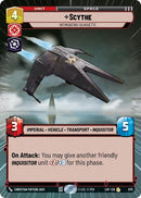 Scythe - Intimidating Silhouette (875) (Hyperspace Foil) (875) [Legends of the Force]