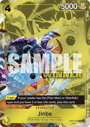 Jinbe ( Pack 2025 Vol. 3) - (EB02-055) - One Piece Promotion Cards(Rare)
