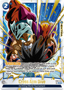 Cross Arm Dive (Limited Pack 02) (Alternate Art) [Fusion World Tournament Cards]