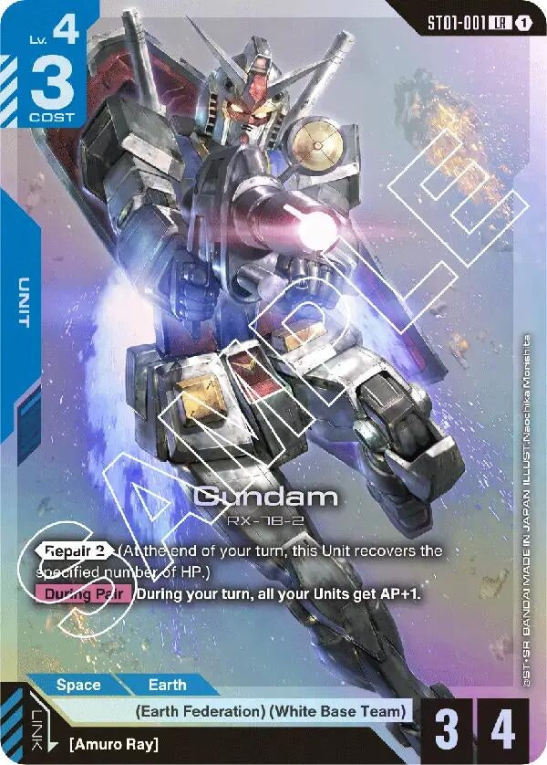 Image for Gundam (ST01-001) - Gundam Card Game
